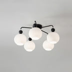 Oakenwick Glass Chandelier-Moonnatur