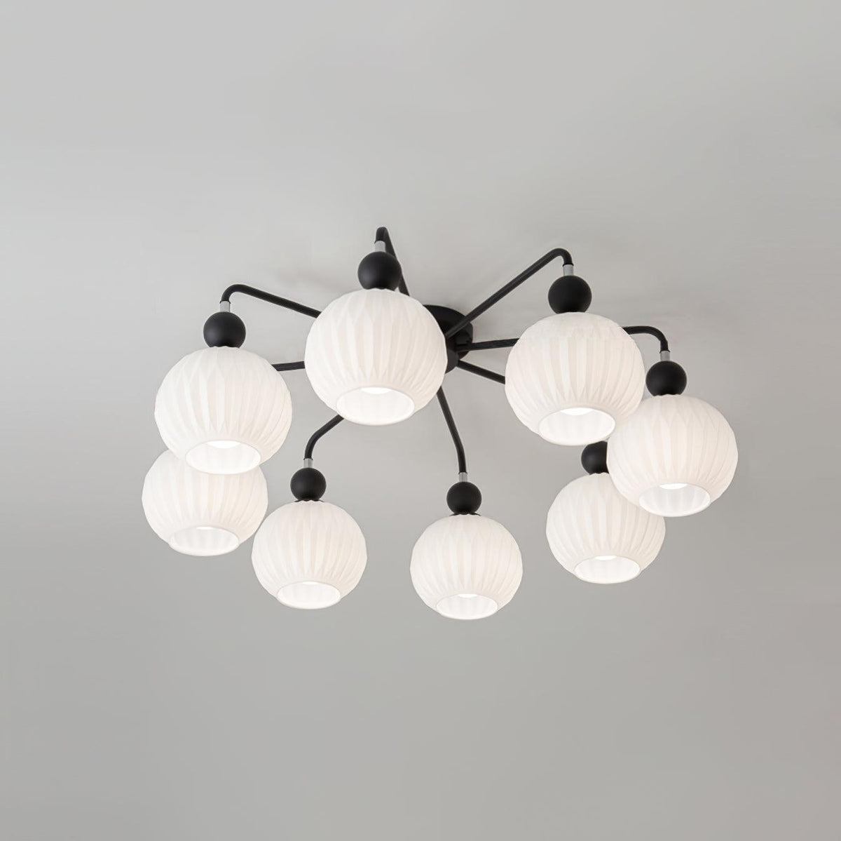 Oakenwick Glass Chandelier-Moonnatur