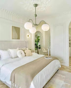 Merlenera Glass Chandelier-Moonnatur