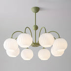 Merlenera Glass Chandelier-Moonnatur