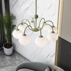 Merlenera Glass Chandelier-Moonnatur