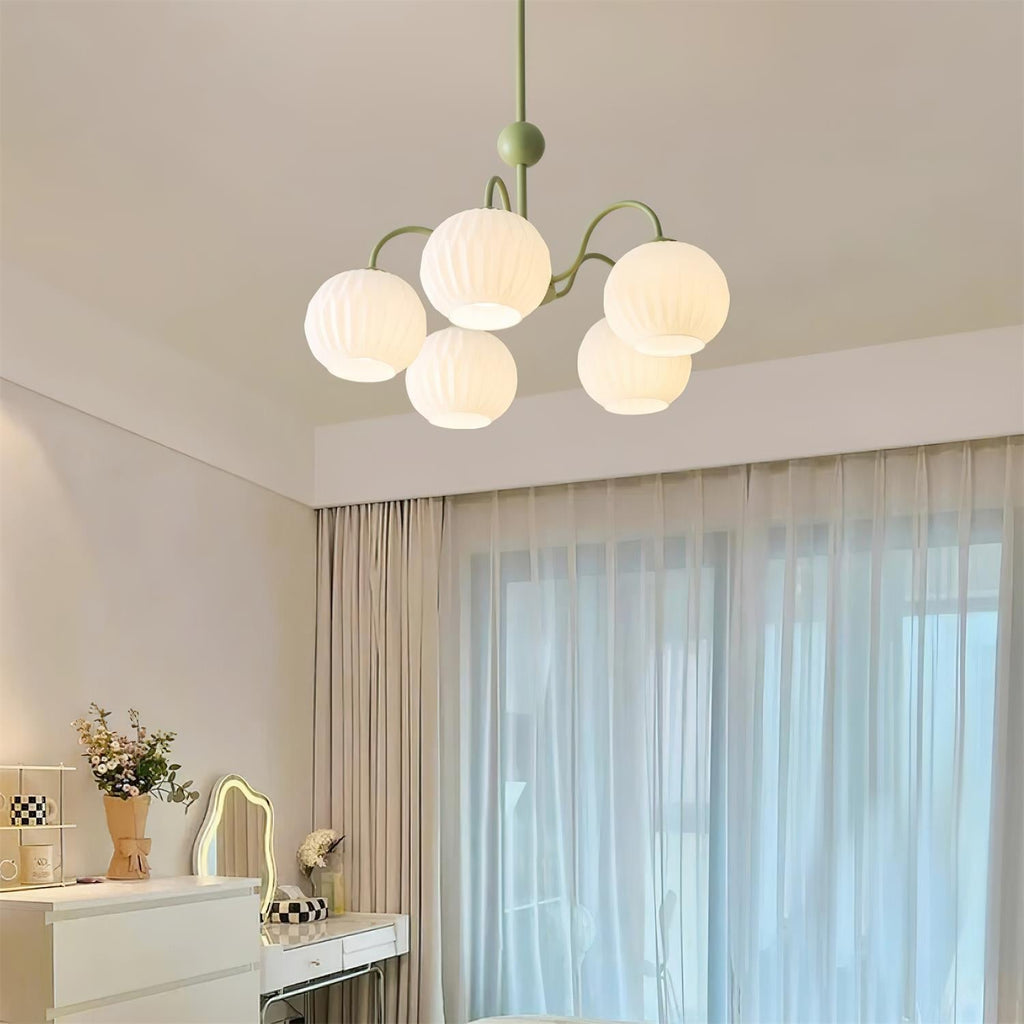 Merlenera Glass Chandelier-Moonnatur