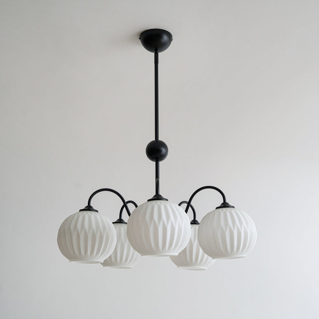 Merlenera Glass Chandelier-Moonnatur