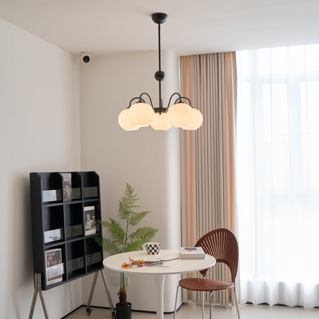Merlenera Glass Chandelier-Moonnatur