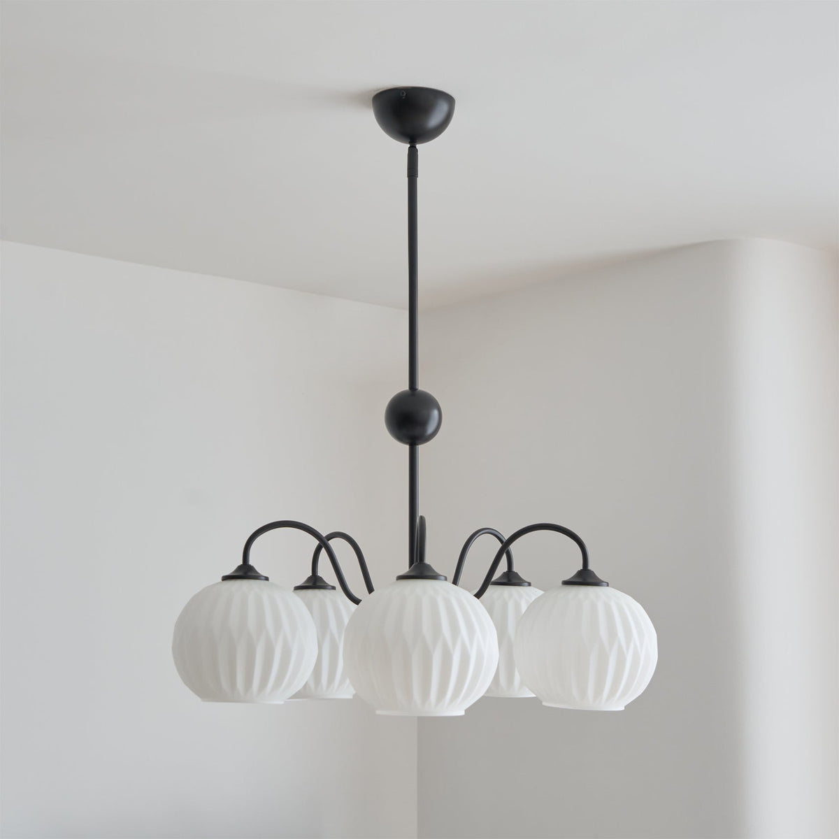 Merlenera Glass Chandelier-Moonnatur