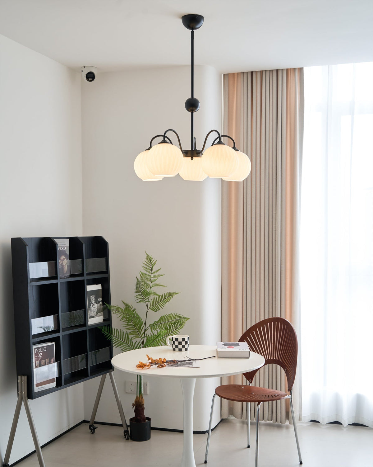 Merlenera Glass Chandelier-Moonnatur