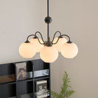 Merlenera Glass Chandelier-Moonnatur
