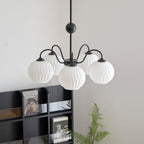 Merlenera Glass Chandelier-Moonnatur