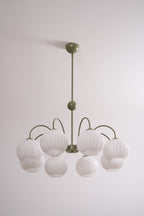 Merlenera Glass Chandelier-Moonnatur