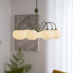 Merlenera Glass Chandelier-Moonnatur