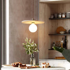 Zorrenfern Travertine Pendant Light-Moonnatur