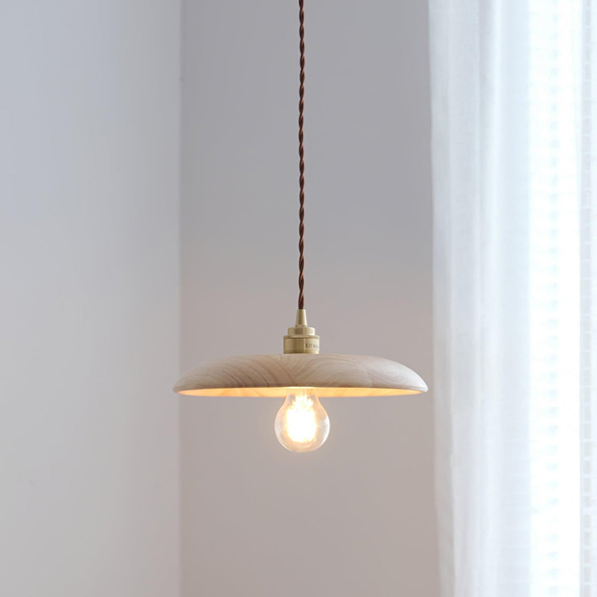 Rildenelyn Wood Pendant Light-Moonnatur
