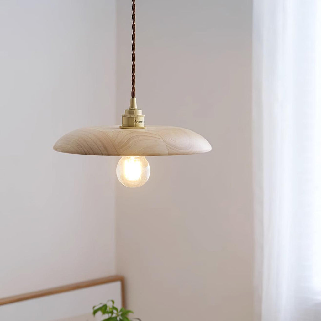 Rildenelyn Wood Pendant Light-Moonnatur