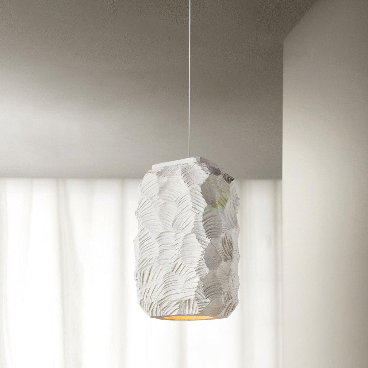 Trevenis Resin Pendant Light-Moonnatur