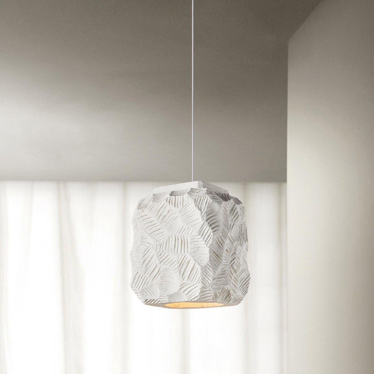 Trevenis Resin Pendant Light-Moonnatur