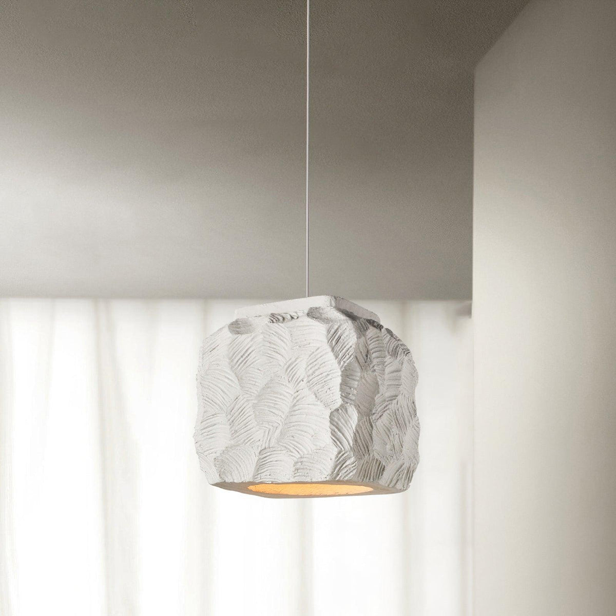 Trevenis Resin Pendant Light-Moonnatur