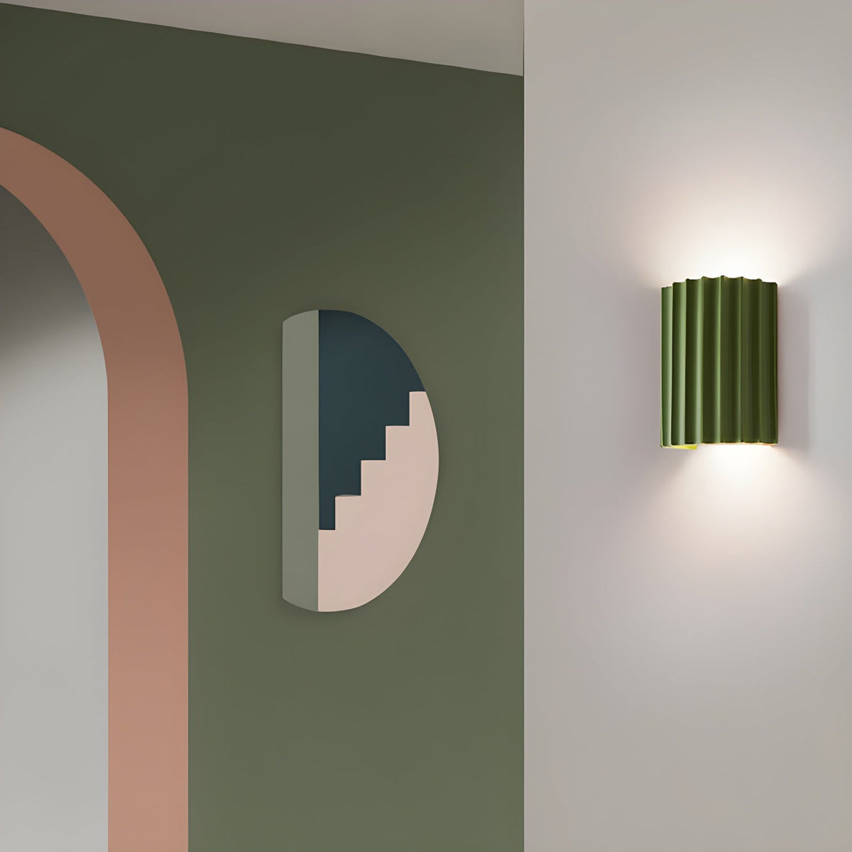 Kaelora Resin Wall Light-Moonnatur