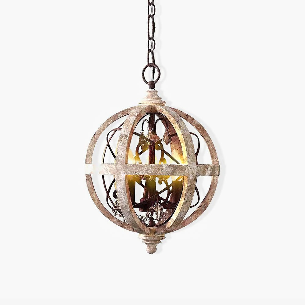 Mossaven Wood Chandelier-Moonnatur