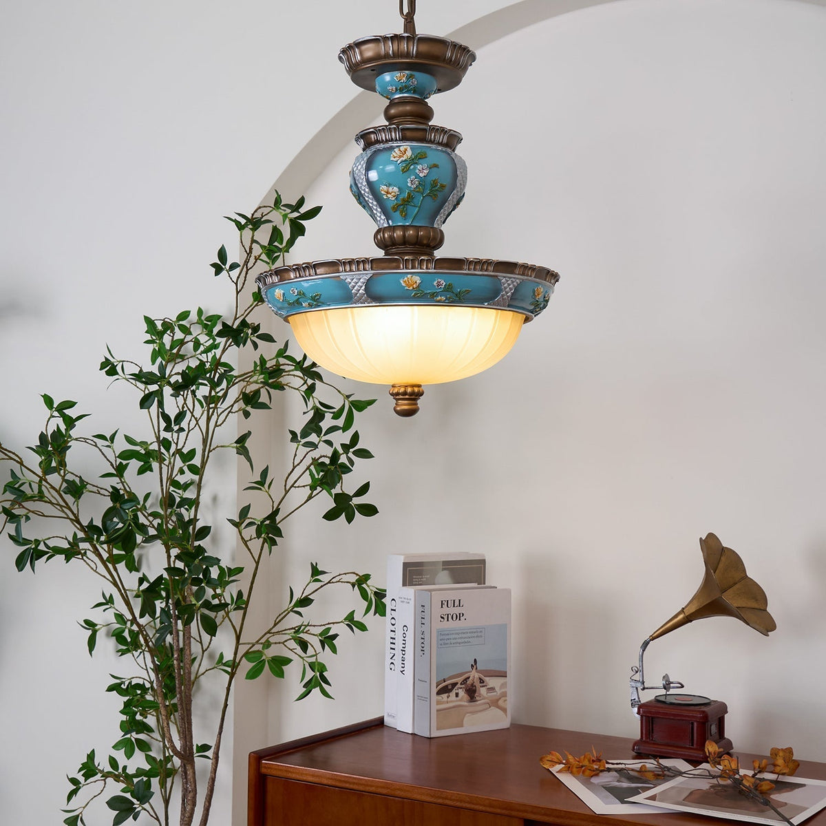 Olveniel Resin Pendant Light-Moonnatur