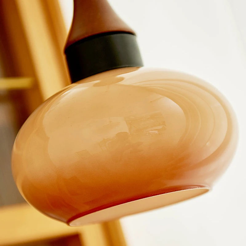 Denelelis Glass Pendant Light-Moonnatur