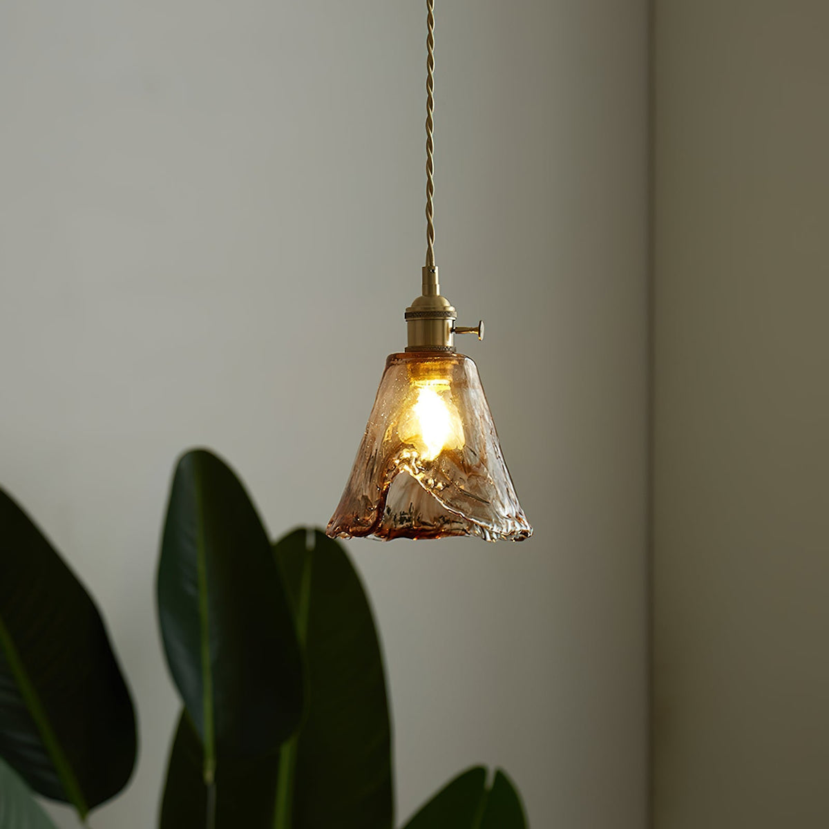 Islenholm Glass Pendant Light-Moonnatur