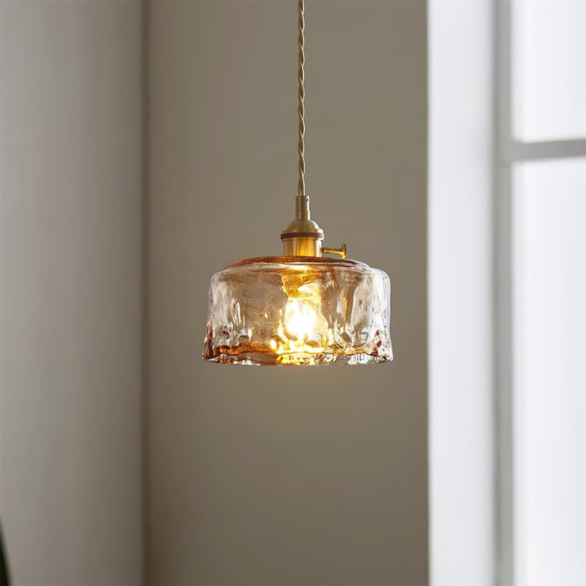 Islenholm Glass Pendant Light-Moonnatur