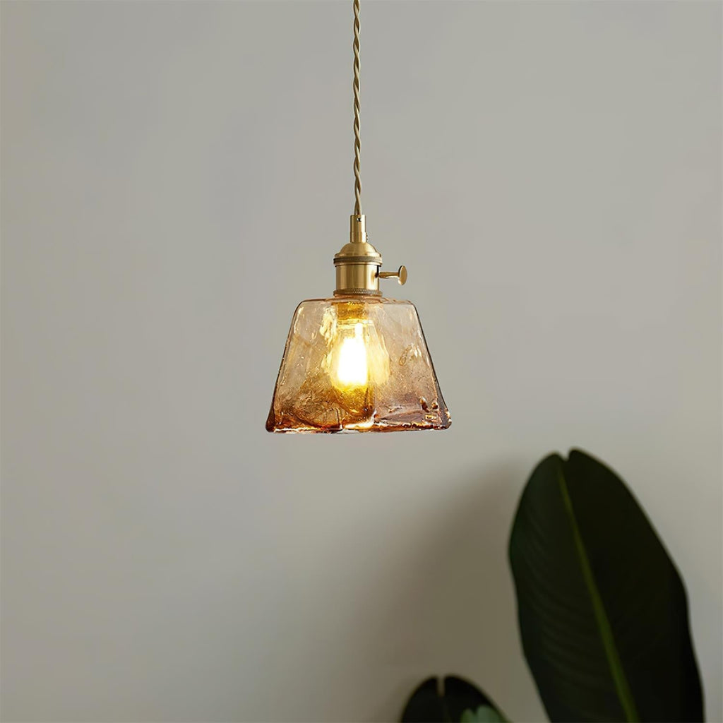 Islenholm Glass Pendant Light-Moonnatur