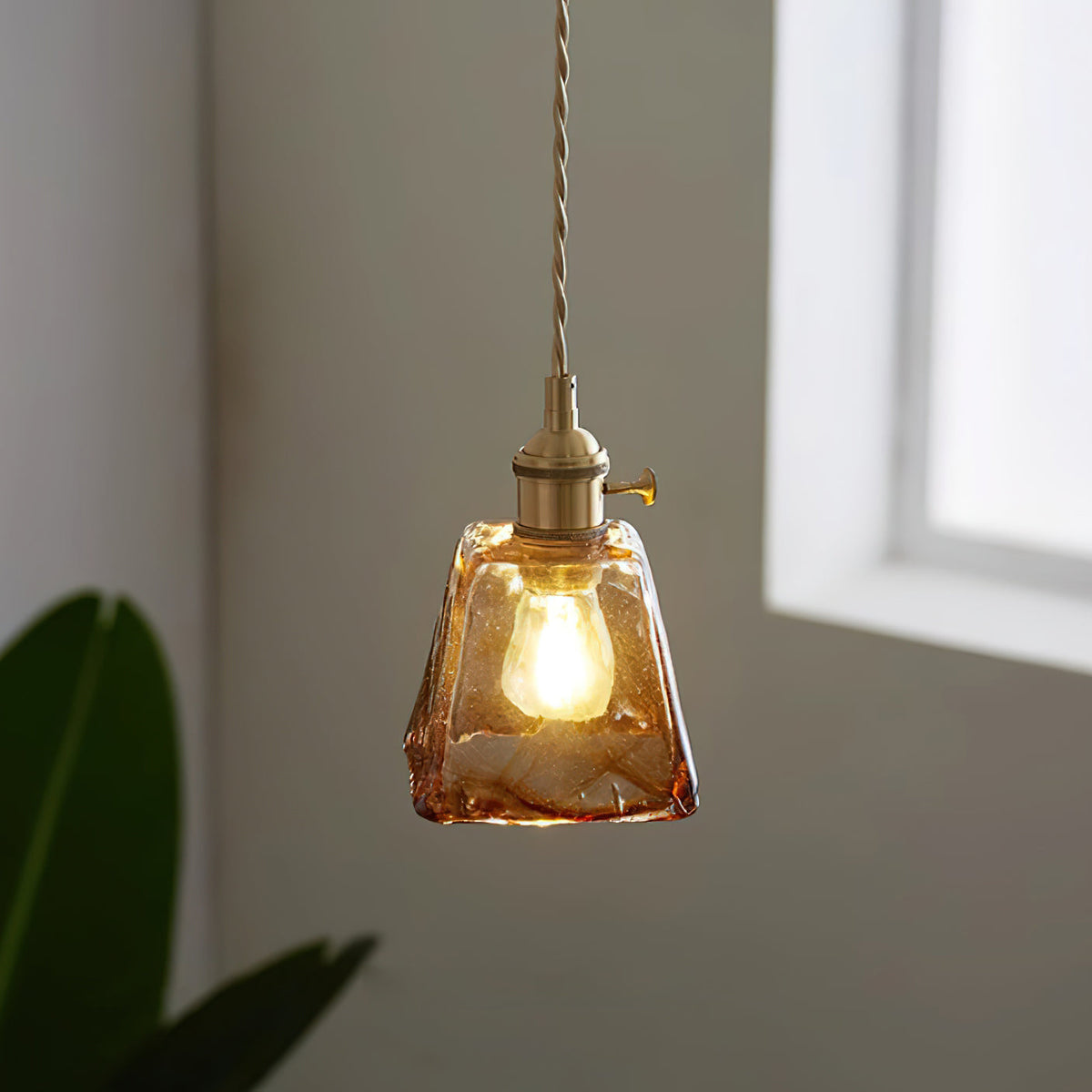 Islenholm Glass Pendant Light-Moonnatur
