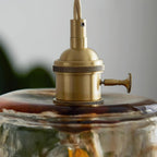 Islenholm Glass Pendant Light-Moonnatur