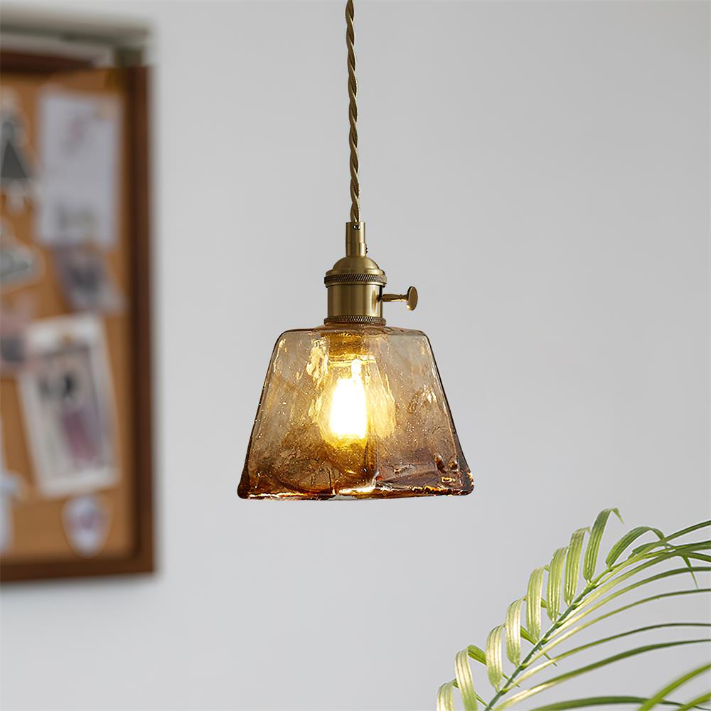 Islenholm Glass Pendant Light-Moonnatur