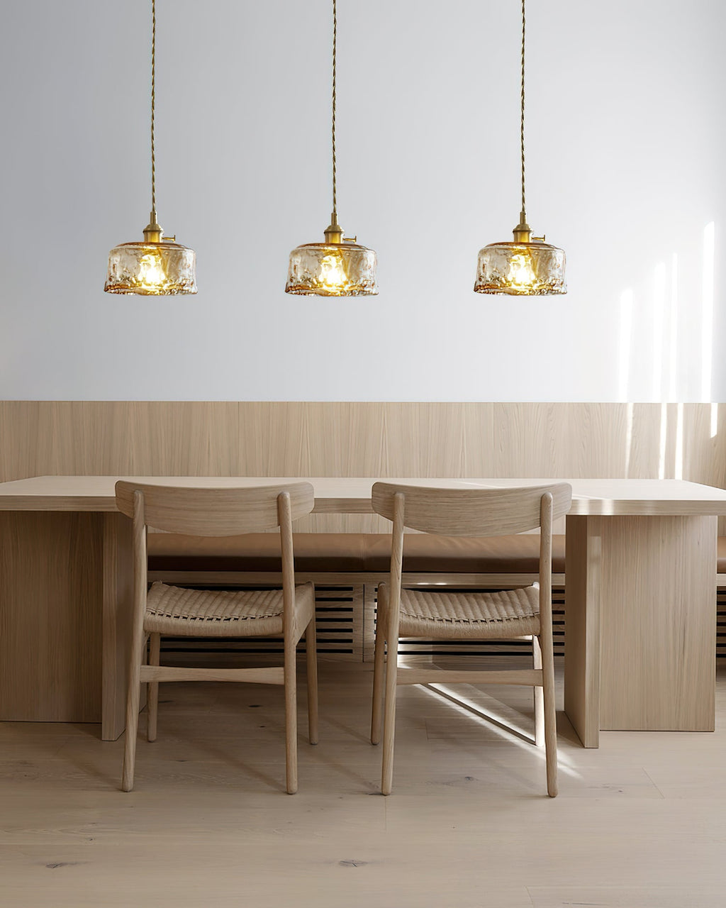 Islenholm Glass Pendant Light-Moonnatur