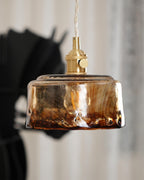 Islenholm Glass Pendant Light-Moonnatur