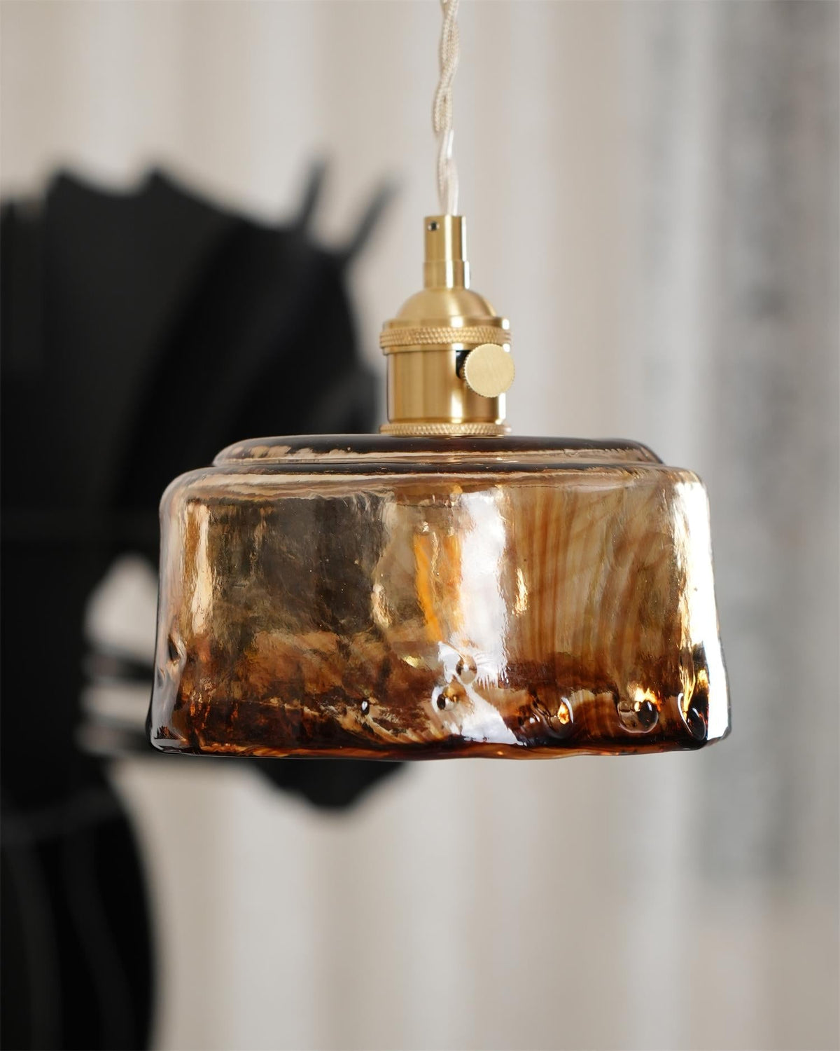 Islenholm Glass Pendant Light-Moonnatur