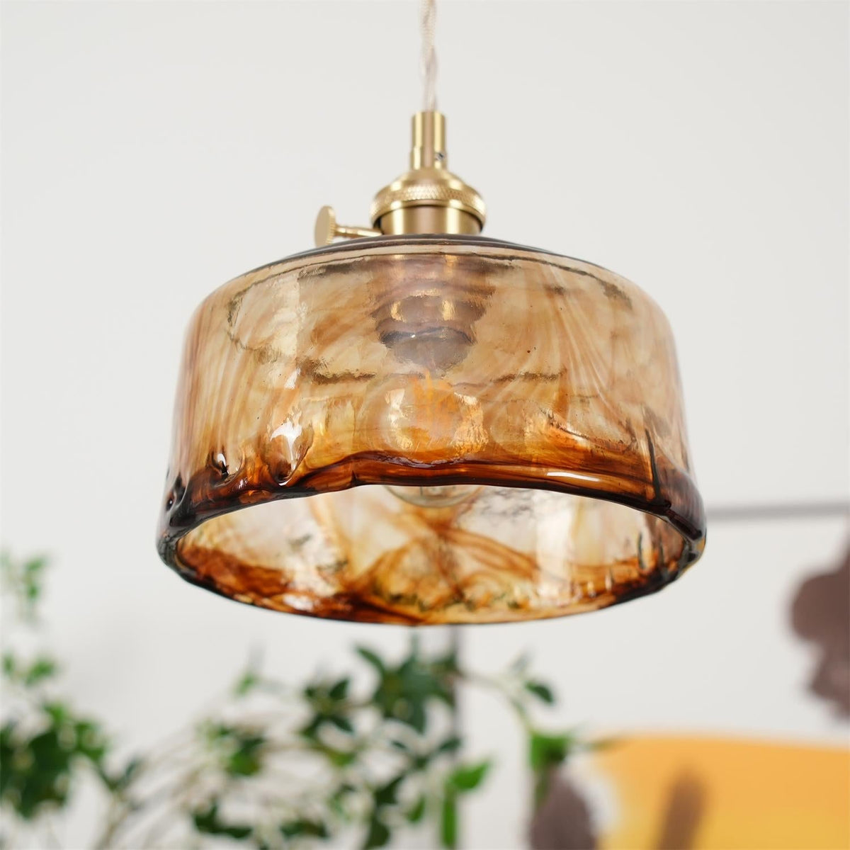 Islenholm Glass Pendant Light-Moonnatur