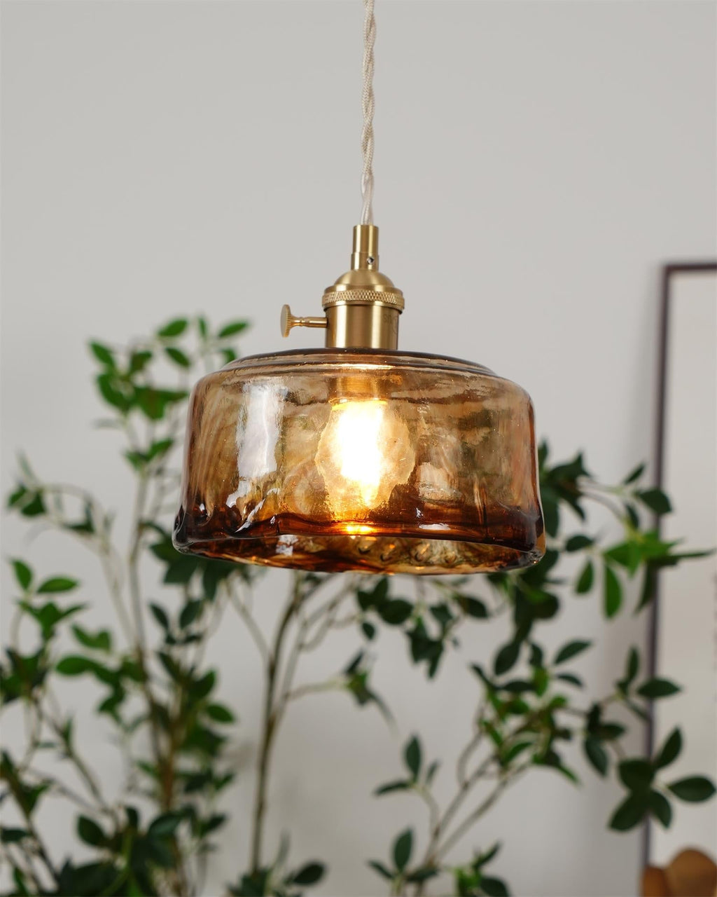 Islenholm Glass Pendant Light-Moonnatur