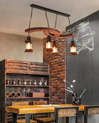 Fernora Wood Chandelier-Moonnatur