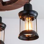 Fernora Wood Chandelier-Moonnatur