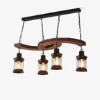 Fernora Wood Chandelier-Moonnatur