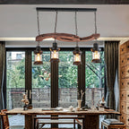 Fernora Wood Chandelier-Moonnatur