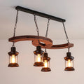 Fernora Wood Chandelier-Moonnatur