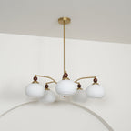 Gresellae Glass Chandelier-Moonnatur
