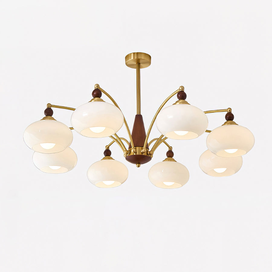 Yardenenelle Glass Chandelier-Moonnatur