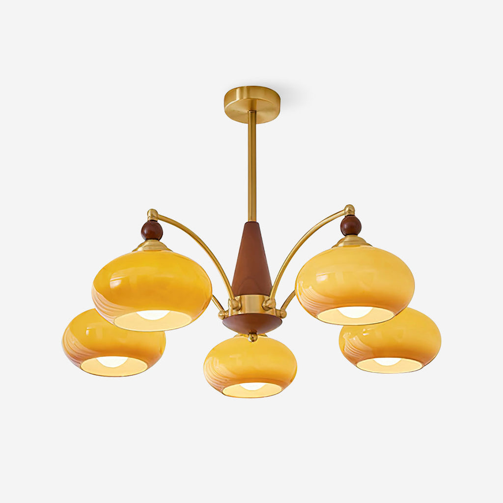 Yardenenelle Glass Chandelier-Moonnatur