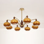 Gresellae Glass Chandelier-Moonnatur