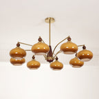 Gresellae Glass Chandelier-Moonnatur