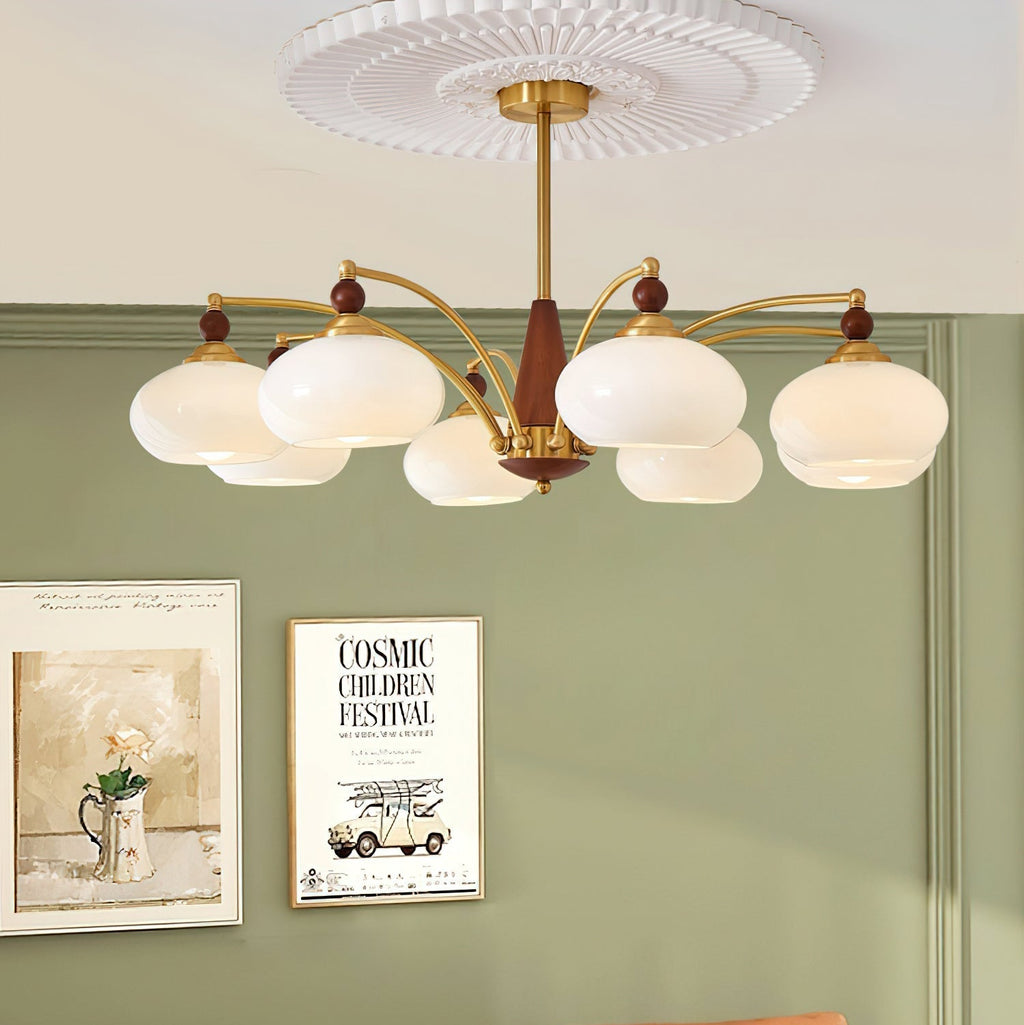 Yardenenelle Glass Chandelier-Moonnatur