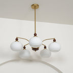 Gresellae Glass Chandelier-Moonnatur