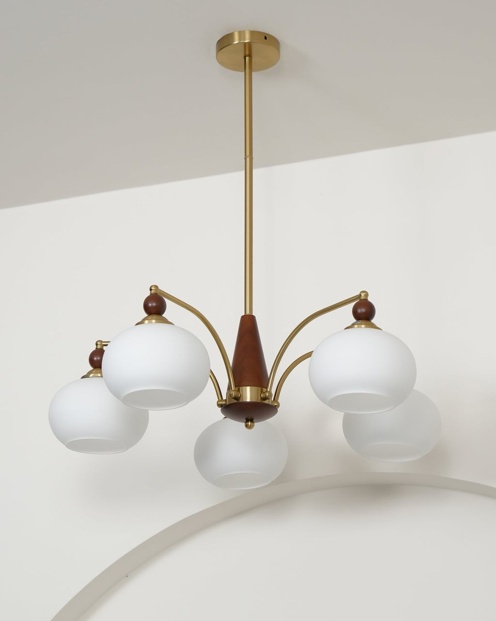 Gresellae Glass Chandelier-Moonnatur