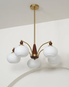 Gresellae Glass Chandelier-Moonnatur