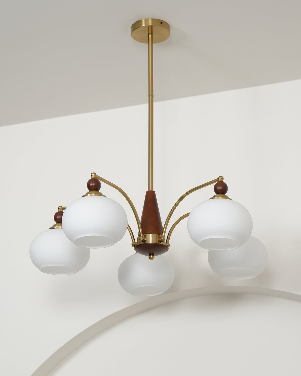 Gresellae Glass Chandelier-Moonnatur
